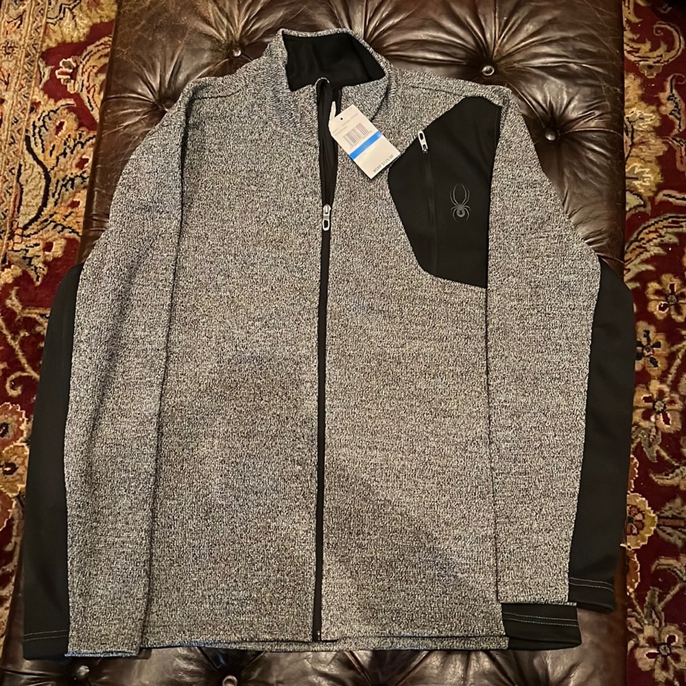 NEW NEVER WORN Spyder Zip Up